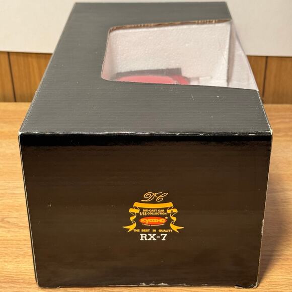 KYOSHO Mazda RX-7 LHD Red 1:18 1/18 Diecast Model No. 08001R NIB Japan - Picture 8 of 12